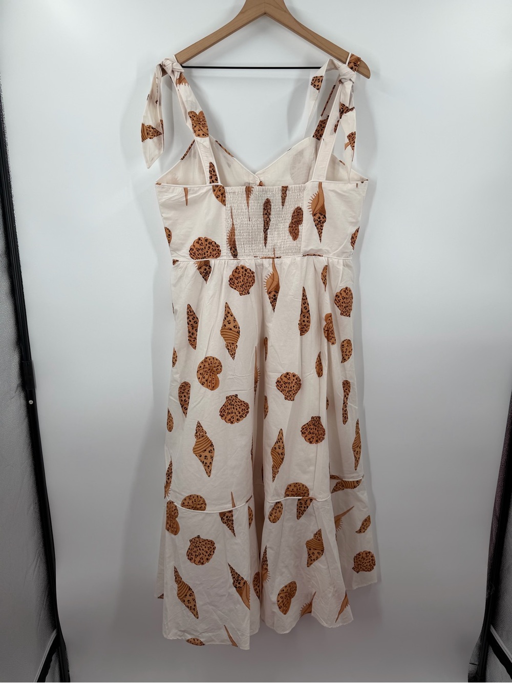 Farm Rio NEW Leopard Shell Midi Dress - Picture 11 of 16